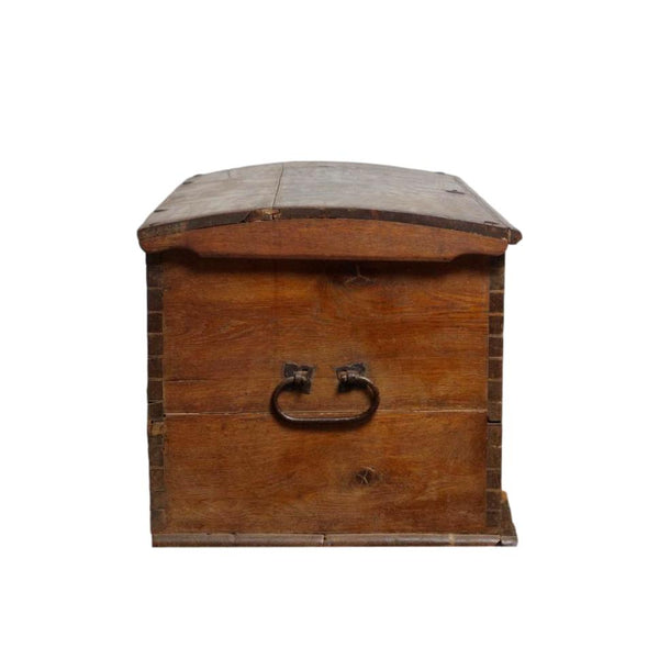 Original Painted Dowry Chest Trunk Dated 1700s