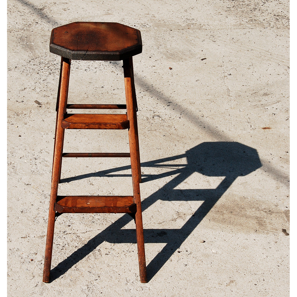 Bar stool best sale step ladder