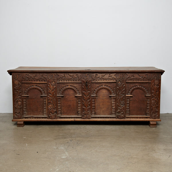 Early 18th Century Marriage Chest