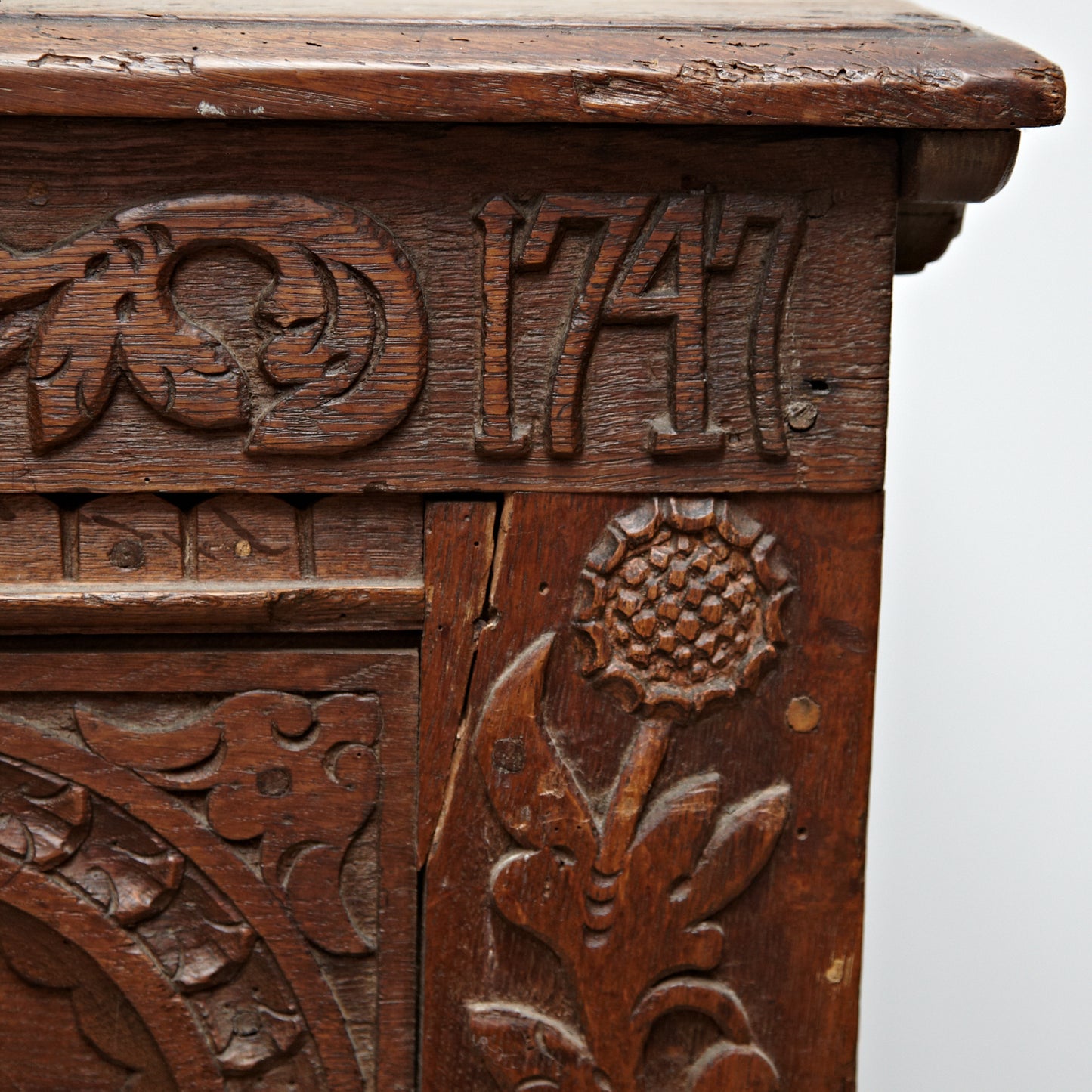 Early 18th Century Marriage Chest