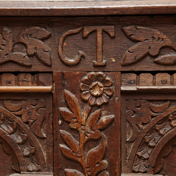 Early 18th Century Marriage Chest