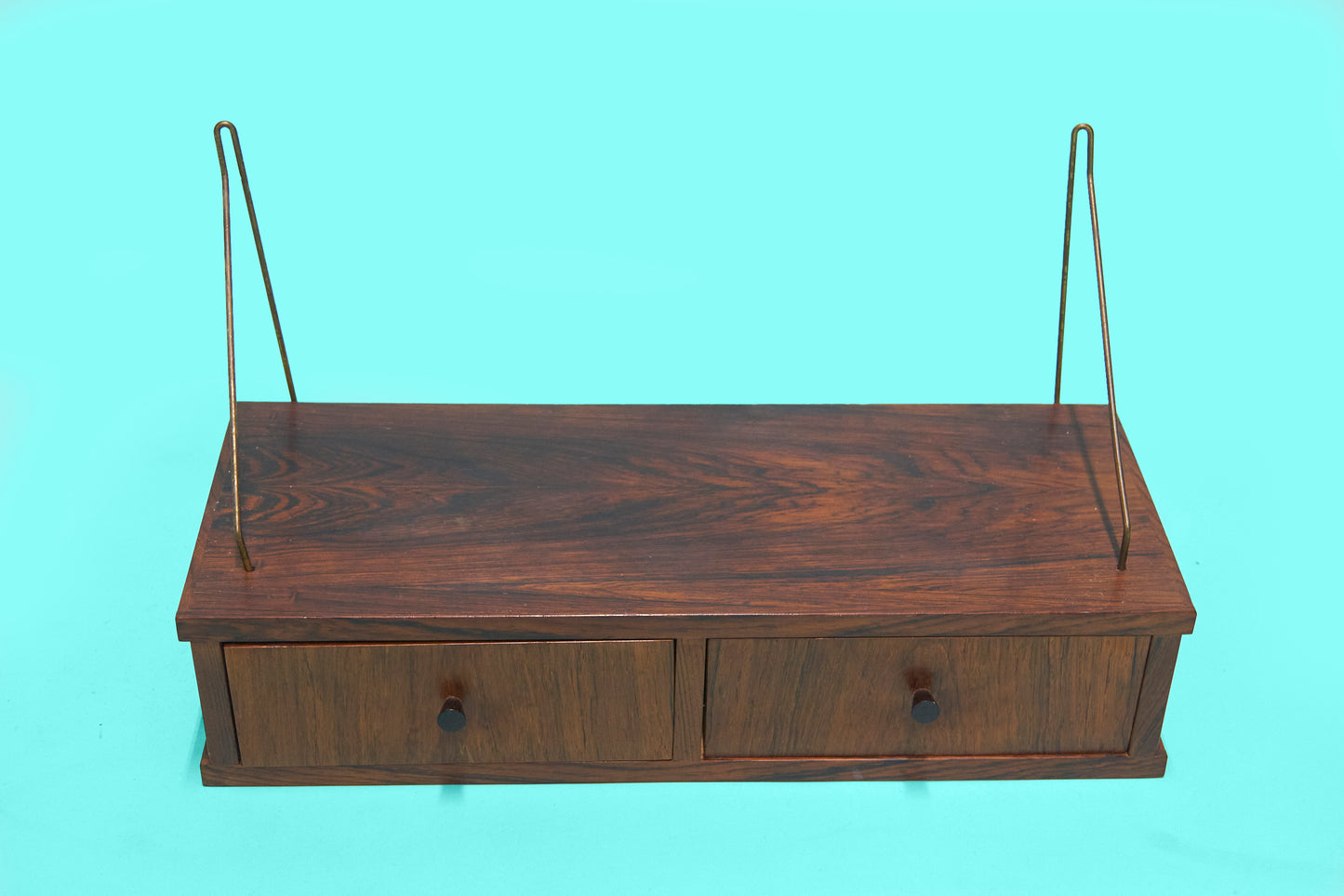 VINTAGE DANISH ROSEWOOD FLOATING NIGHTSTAND - 1960S