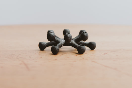 Dansk Taper Cast Iron Candleholder
