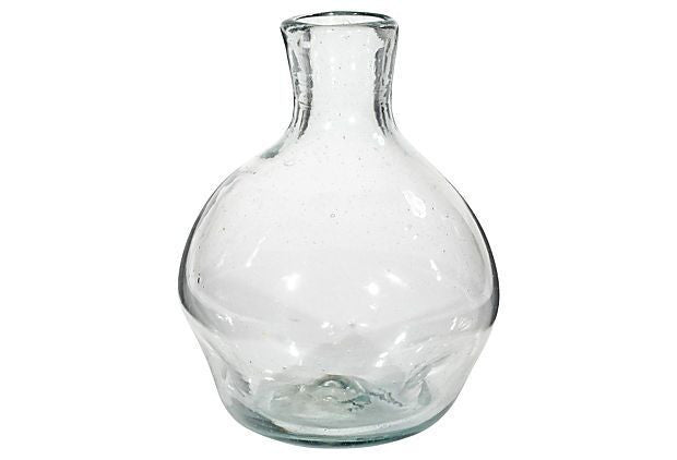 Glass Bauble Style Bottle
